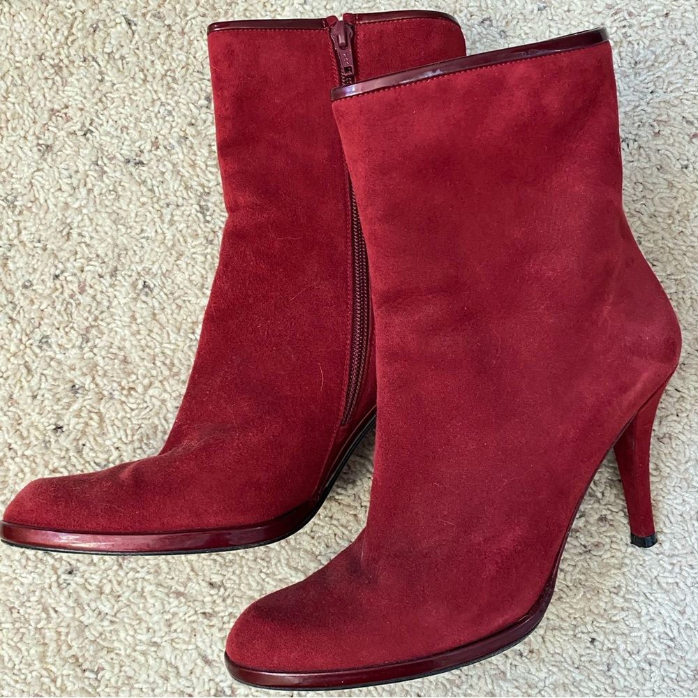 Stuart Weitzman Red Boots